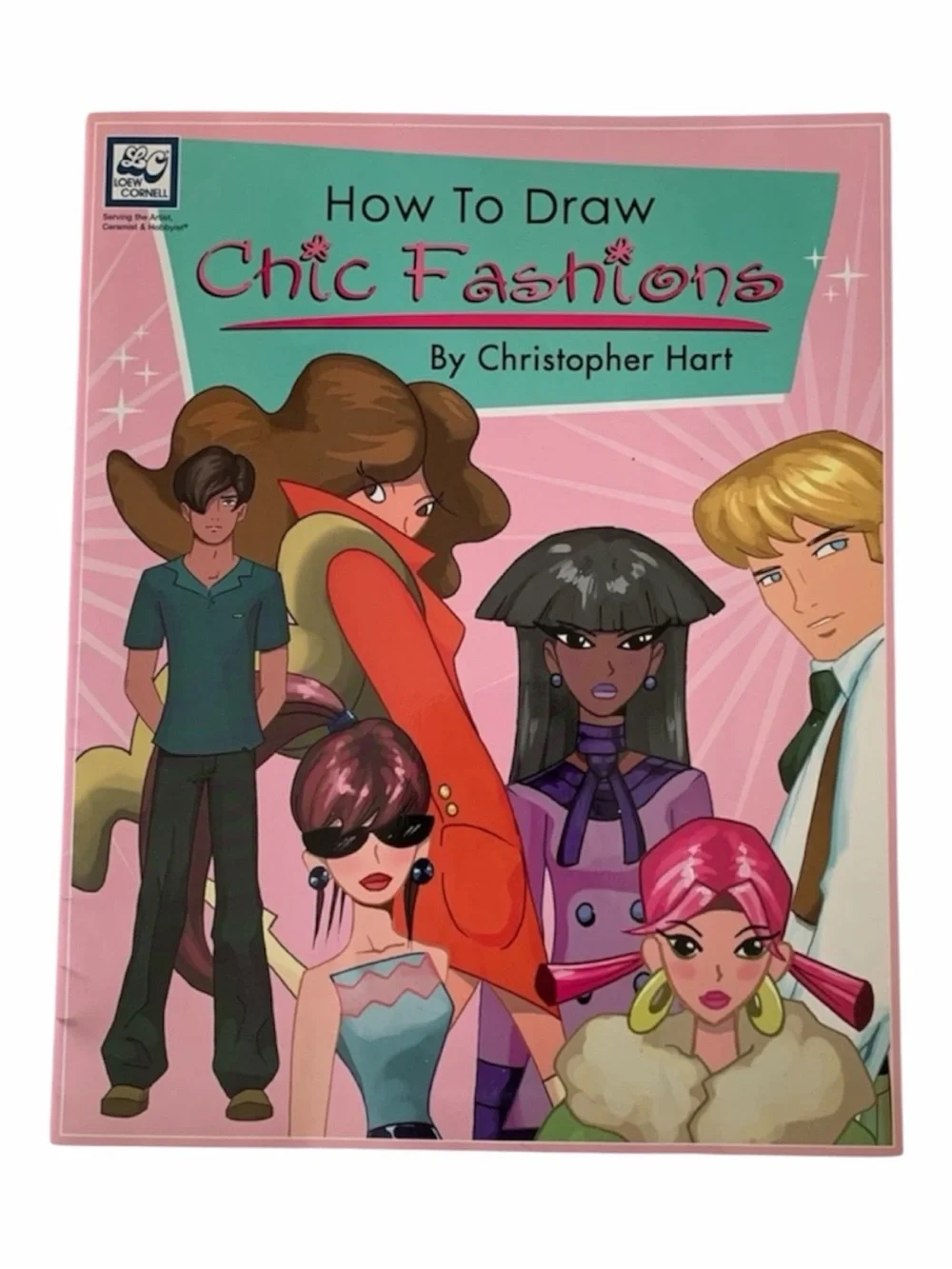 How to Draw Chic Fashions Book by Christopher Hart 25 Pages of Styling Toy